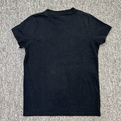 Balenciaga lock pattern black short sleeved shirt