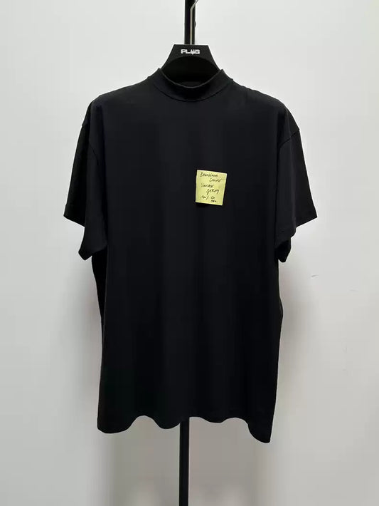 Balenciaga Convenience Sticker Logo Short Sleeve