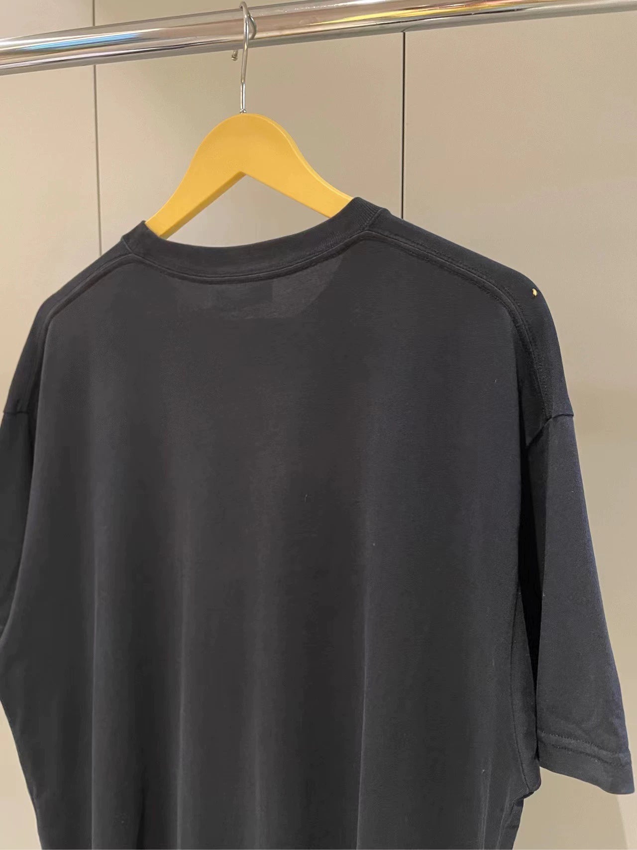 Balenciaga Black Small Logo Short Sleeve