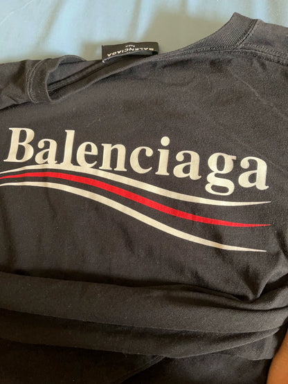 Balenciaga Wave Cola Short Sleeve