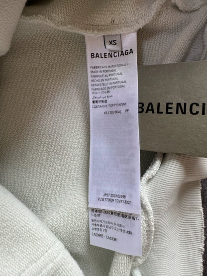 Balenciaga tattoo mud dyed graffiti jacket