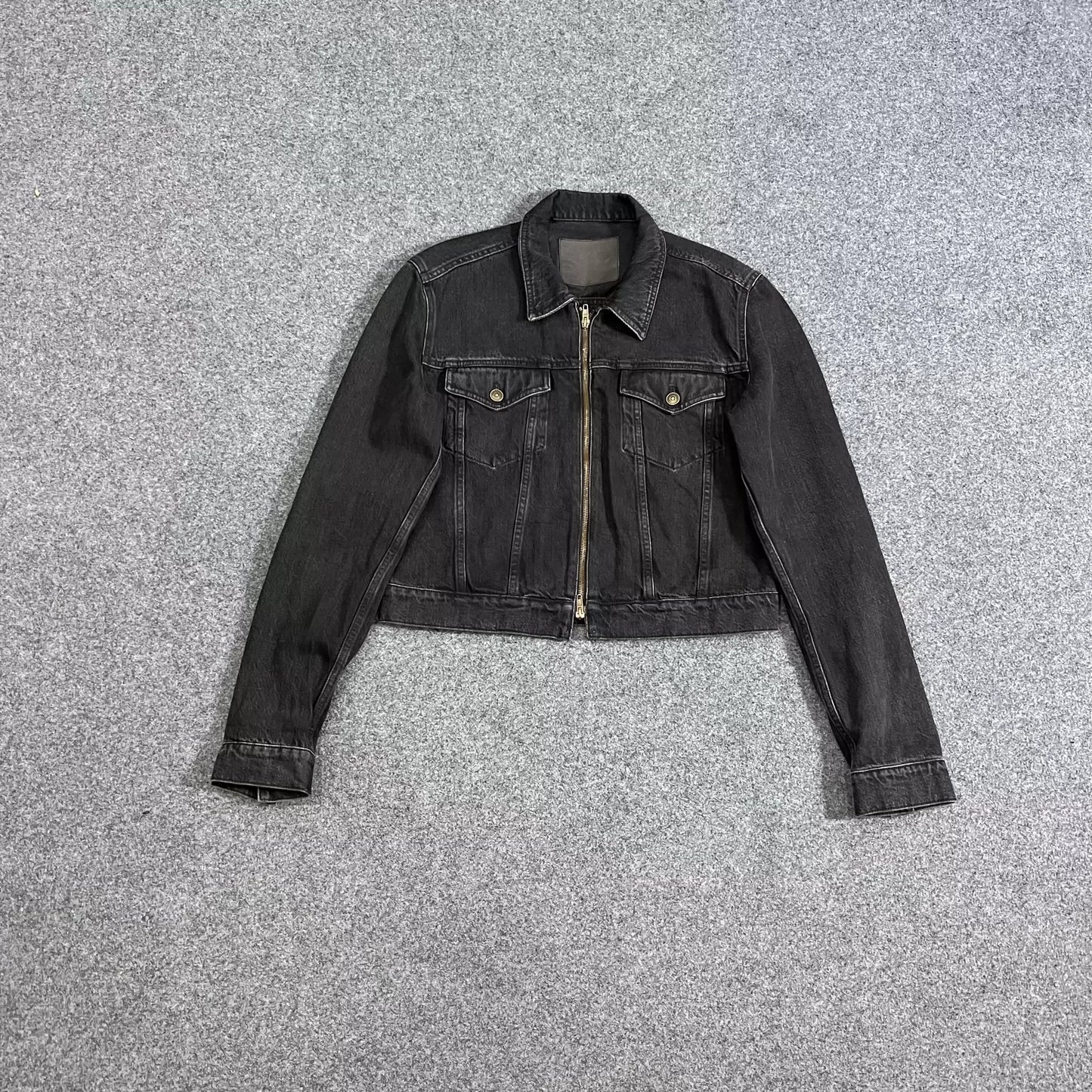 Balenciaga Show off denim jacket