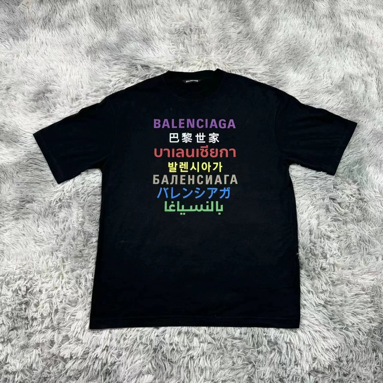 Balenciaga Seven Nation Language Short Sleeves