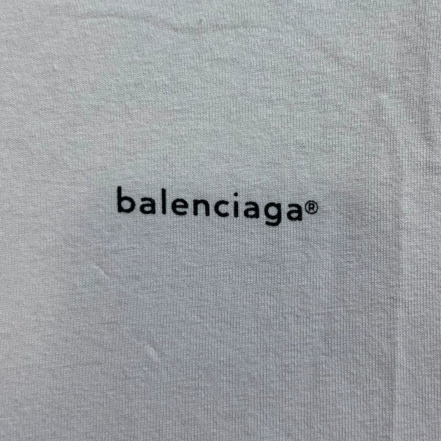 Balenciaga Pink Logo Short Sleeve