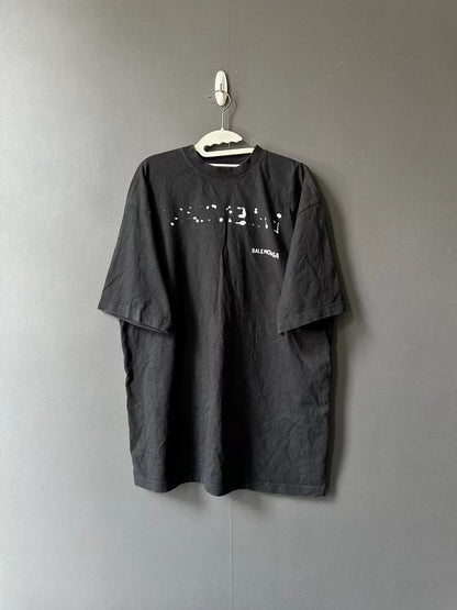 Balenciaga graffiti short sleeved shirt