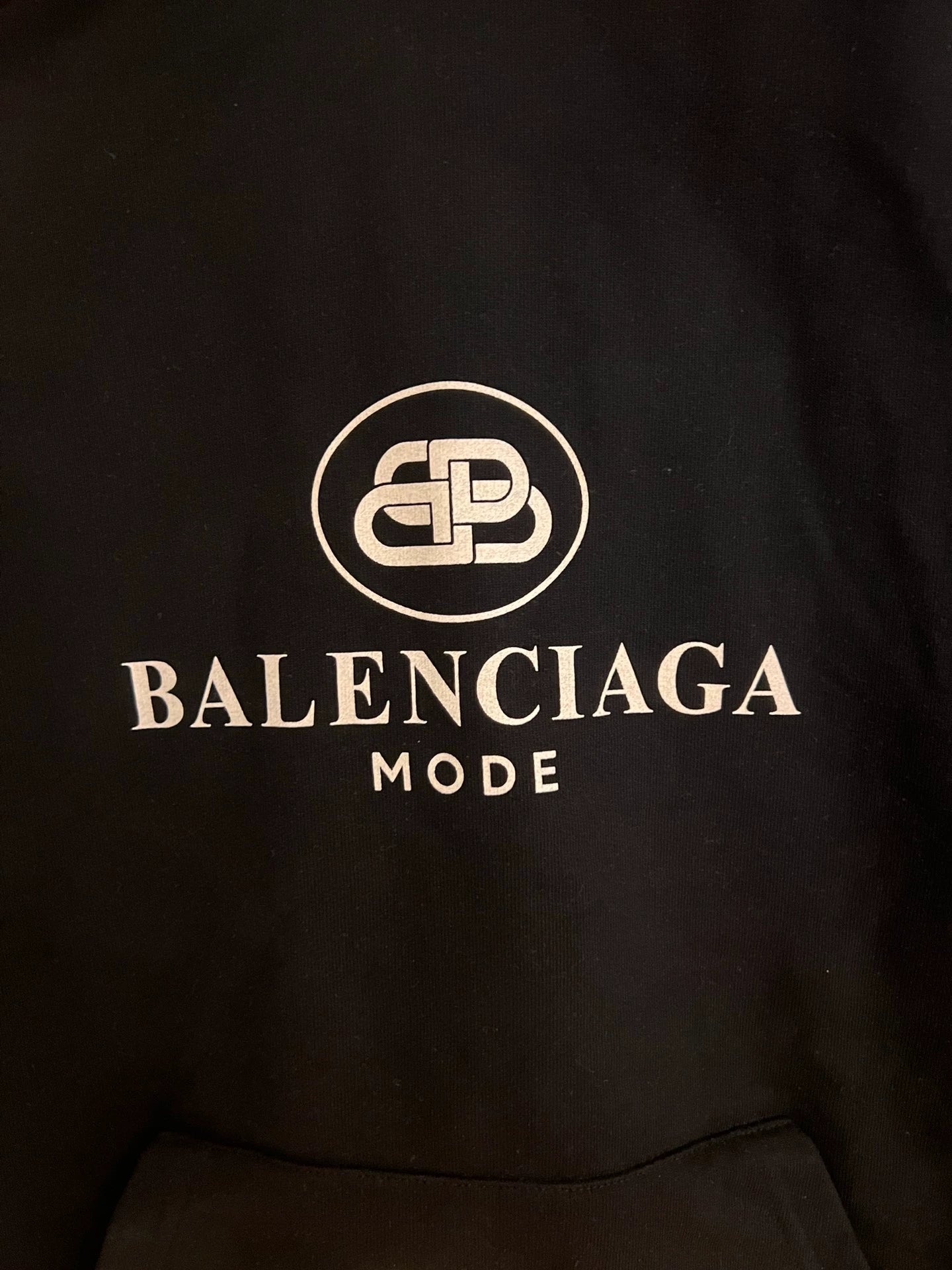 Balenciaga Black Lock Hoodie