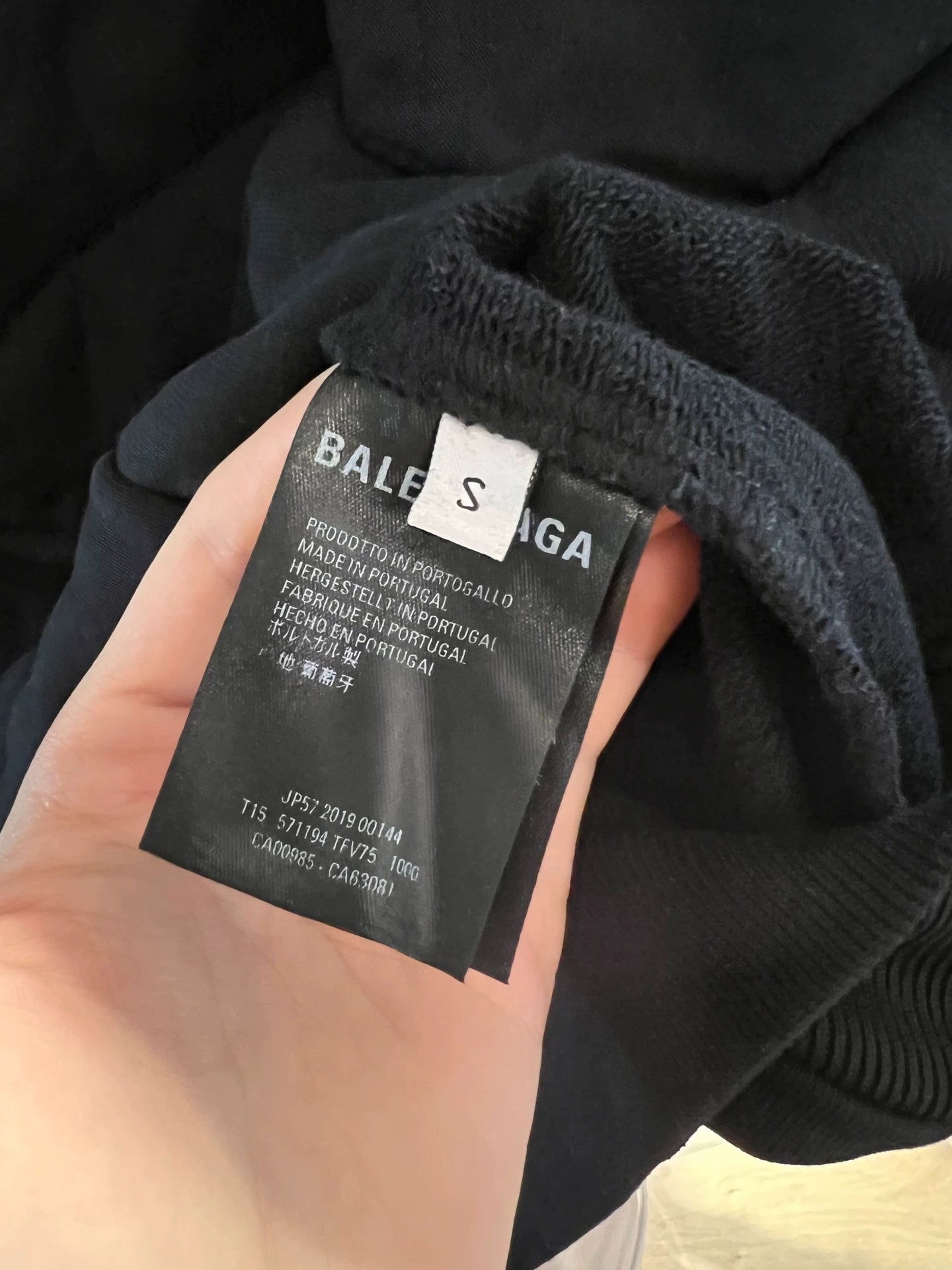 Balenciaga Black Lock Hoodie