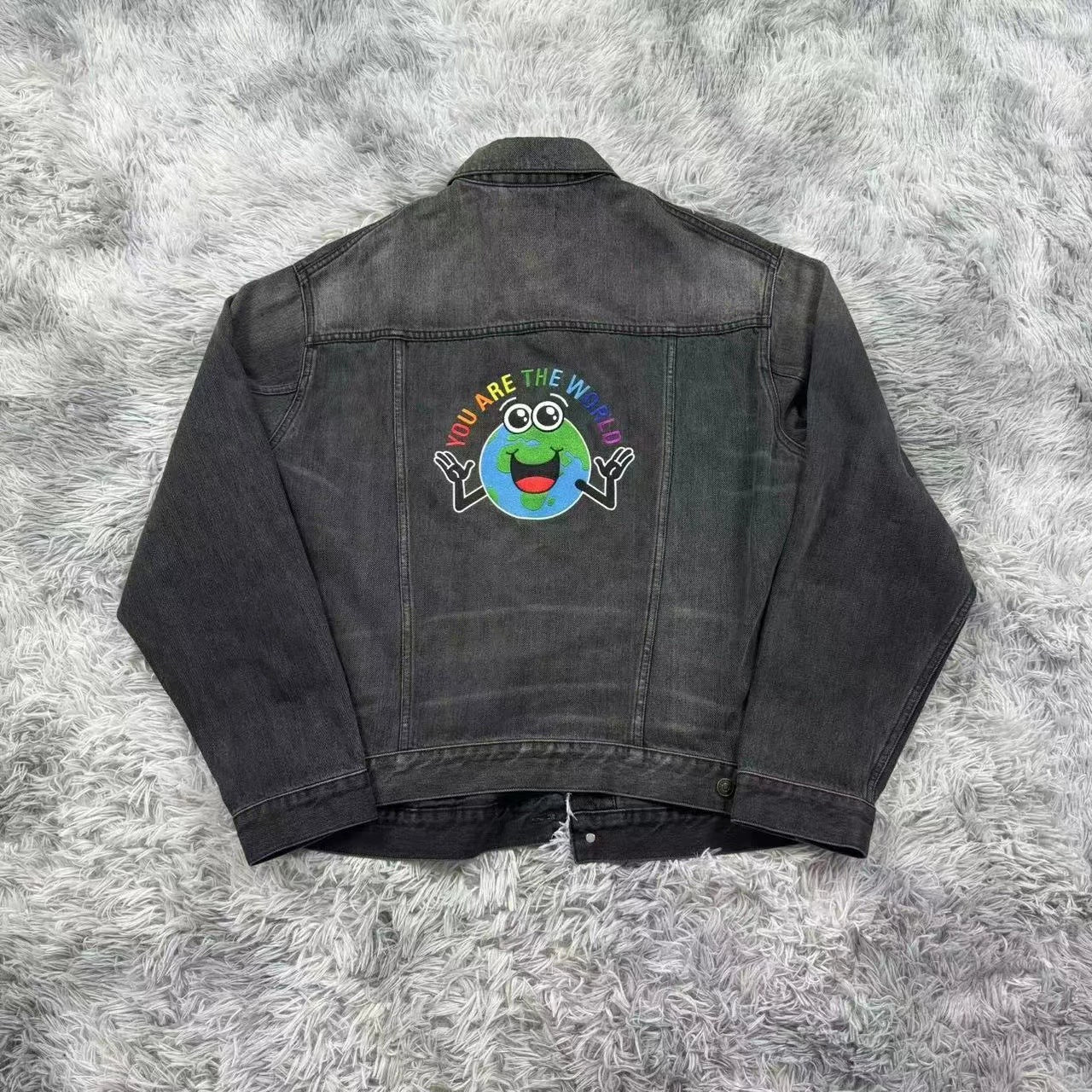 Balenciaga Earth Denim Jacket