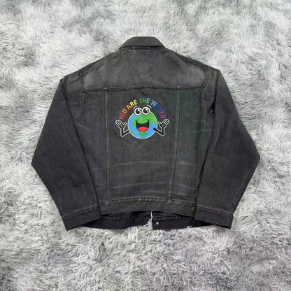 Balenciaga Earth Denim Jacket