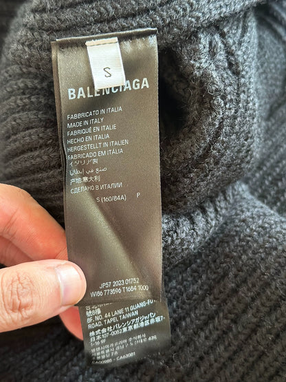 Balenciaga new skiing technology half zip jacket