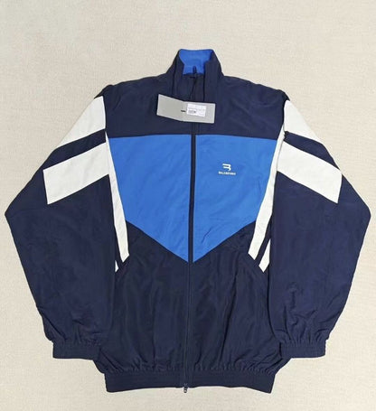 Balenciaga Show Style Blue and WhiteJacket - DMC