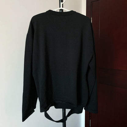 Balenciaga Black SINNERS Embroidered Knitted Shirt