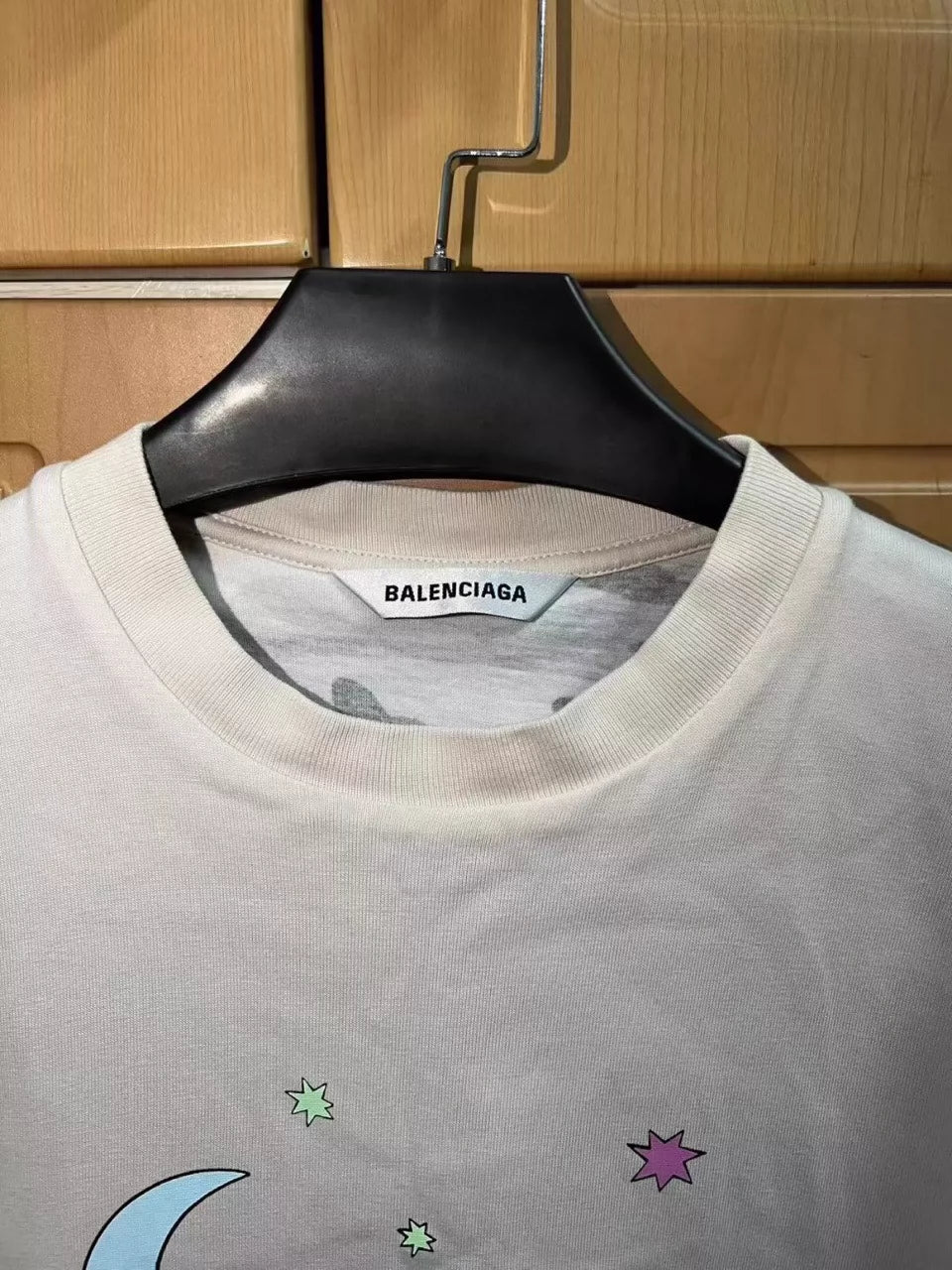 Balenciaga Dreamy Bear Fake Two Short Sleeves