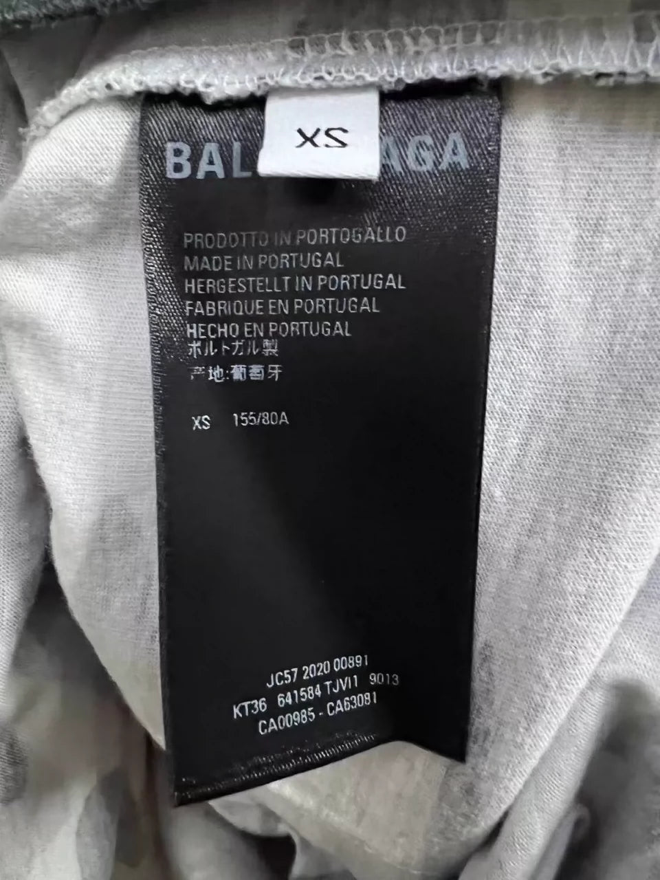 Balenciaga Dreamy Bear Fake Two Short Sleeves