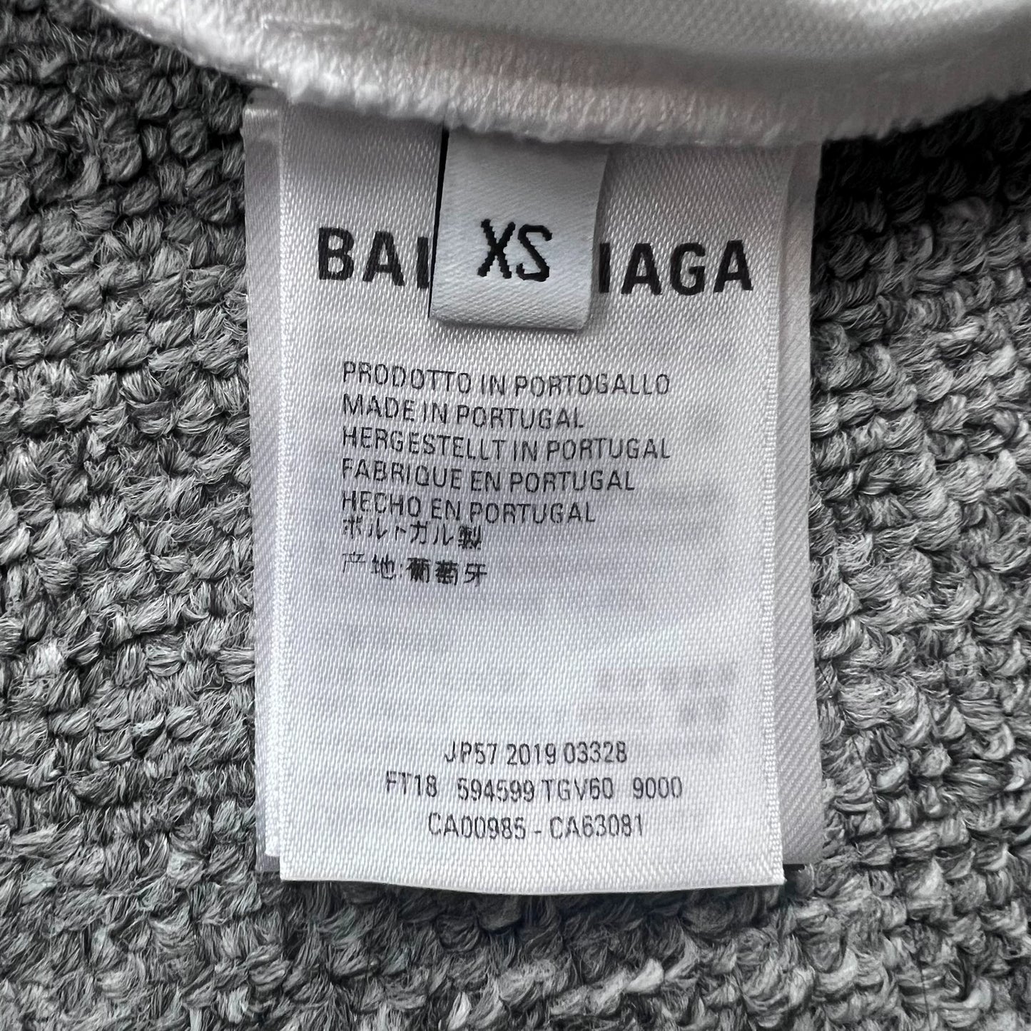 Balenciaga Crown Wheat Ear Short Sleeve