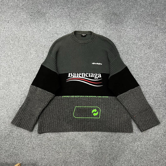 Balenciaga fashion show sweater