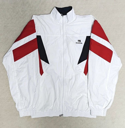 Balenciaga 22fw white and red jacket - DMC