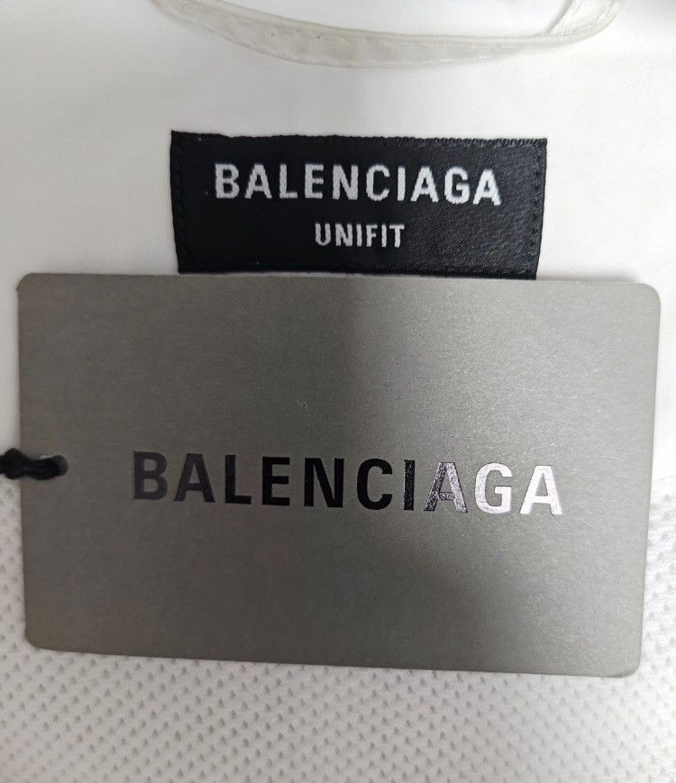 Balenciaga 22fw white and red jacket - DMC