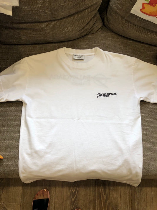 Balenciaga Racing Arrow Logo short sleeve shirt