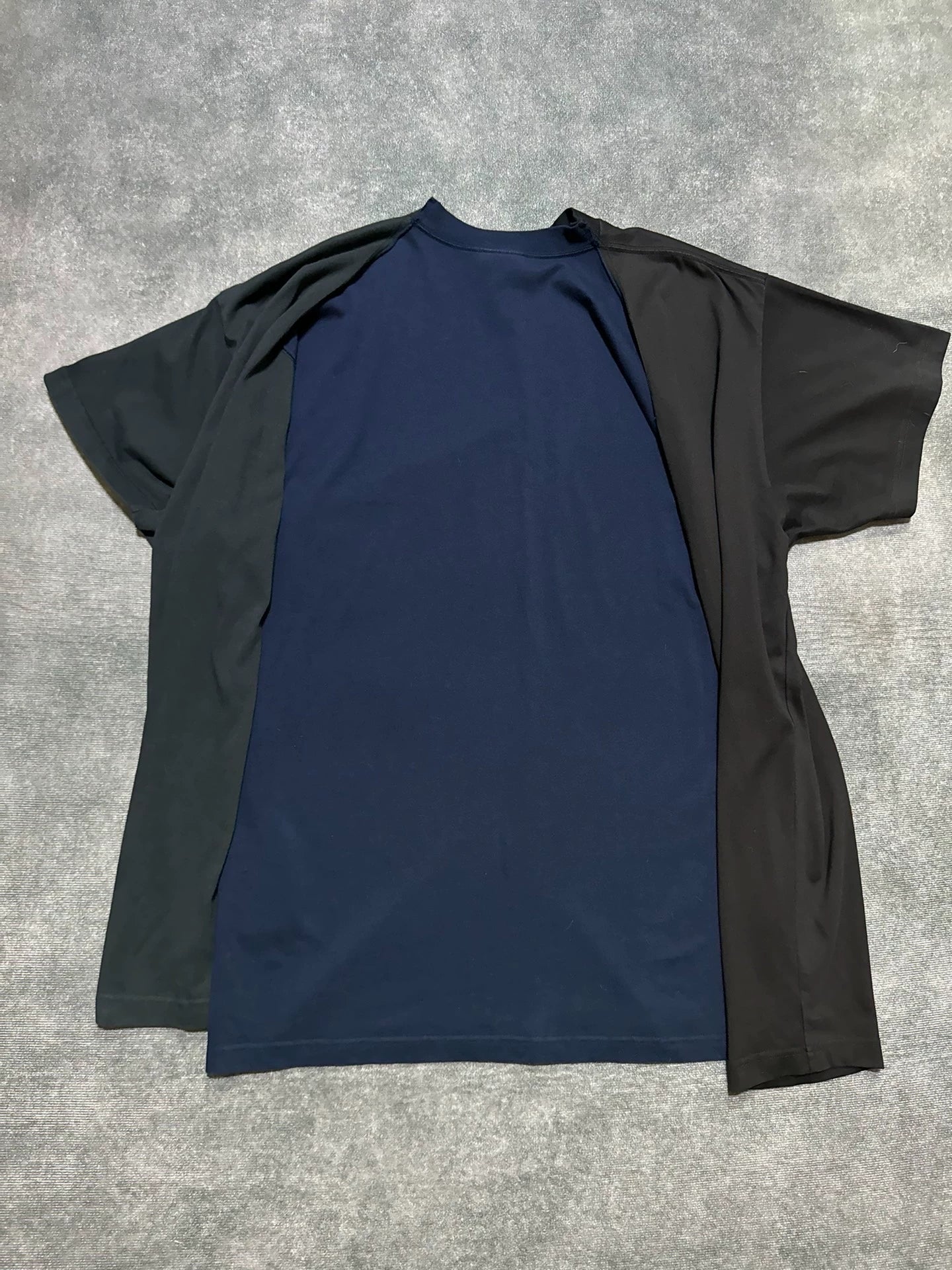 Balenciaga 24SS New Collection Splicing Four Sleeve Short Sleeve