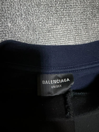 Balenciaga 24SS New Collection Splicing Four Sleeve Short Sleeve