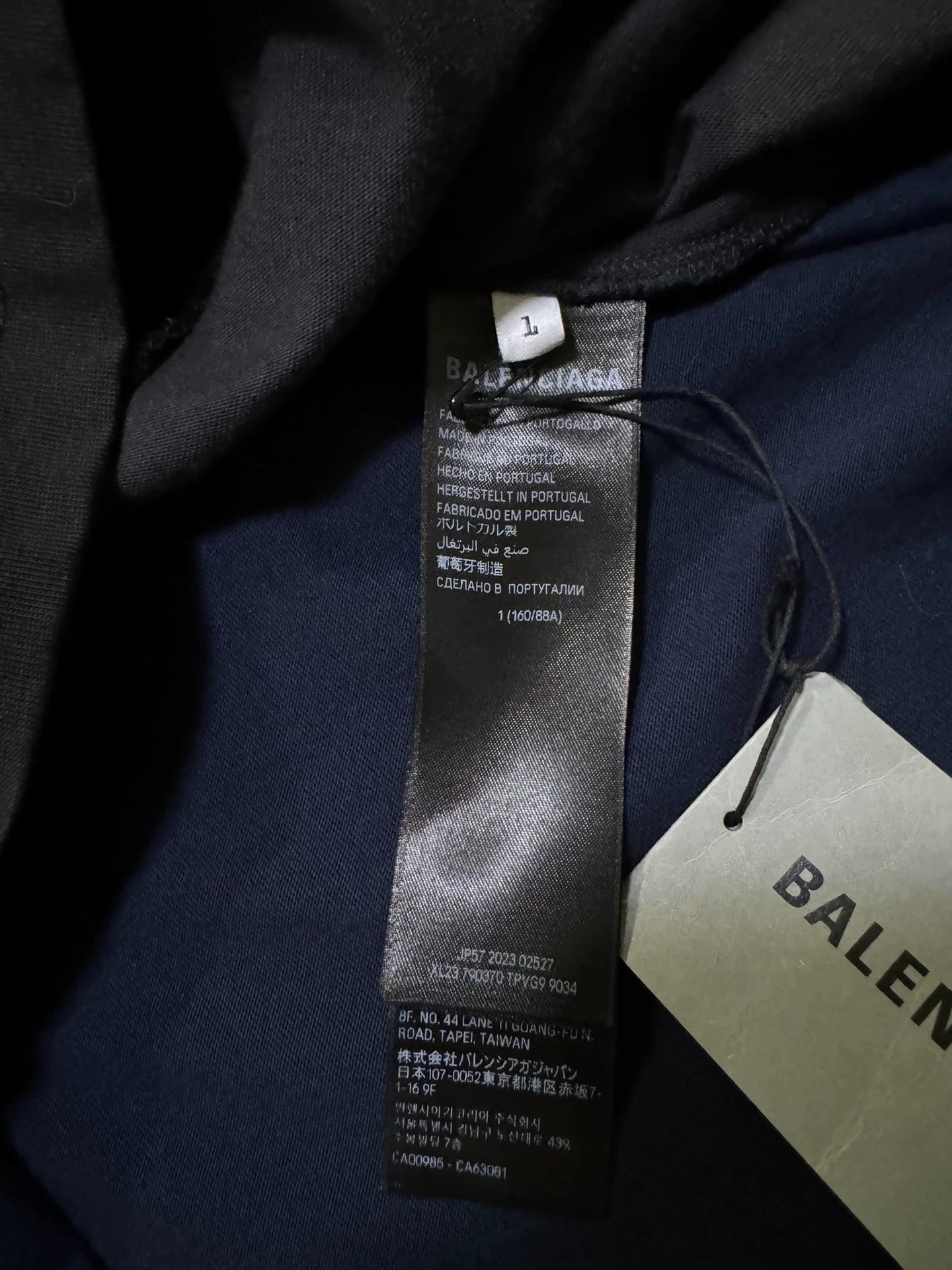 Balenciaga 24SS New Collection Splicing Four Sleeve Short Sleeve