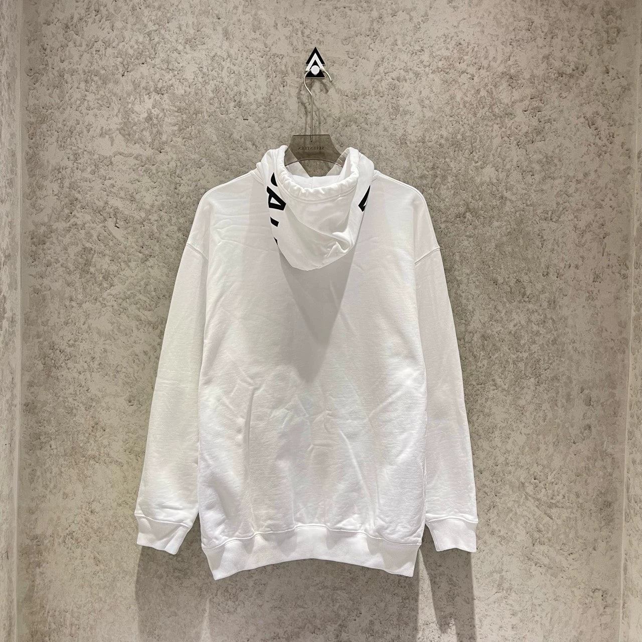 Balenciaga White Hat Letter Hoodie