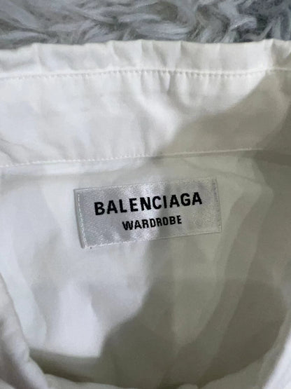 Balenciaga Letter Slogan Long Sleeve Shirt