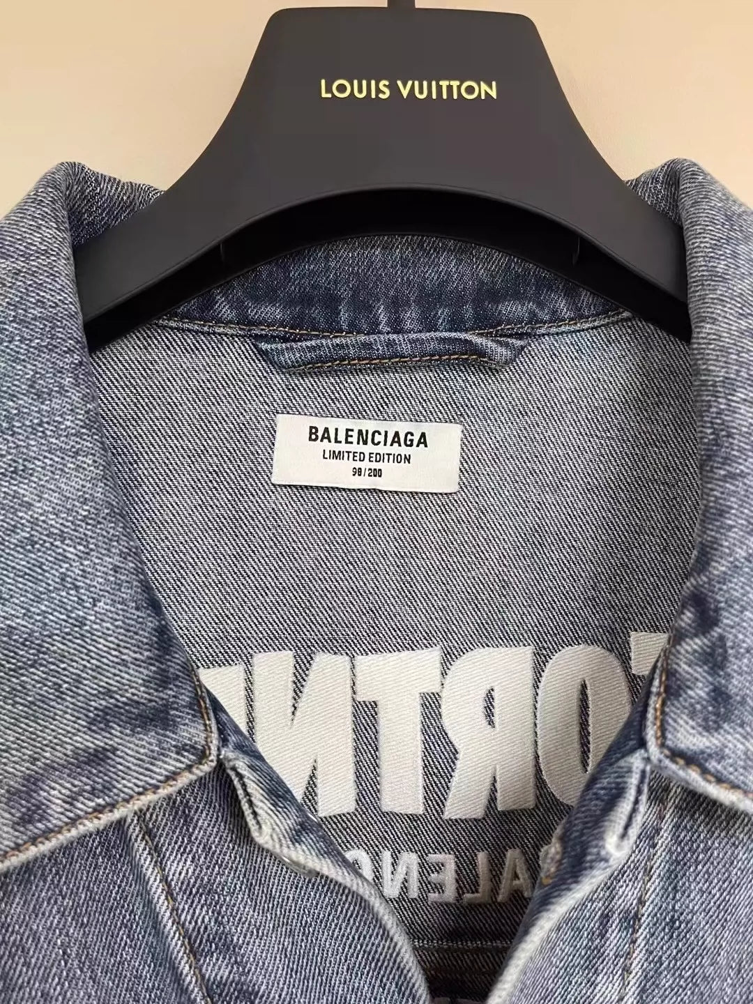 Balenciaga x Fortnite Multi Language Cowboy Jacket for Fortnite Fortnite