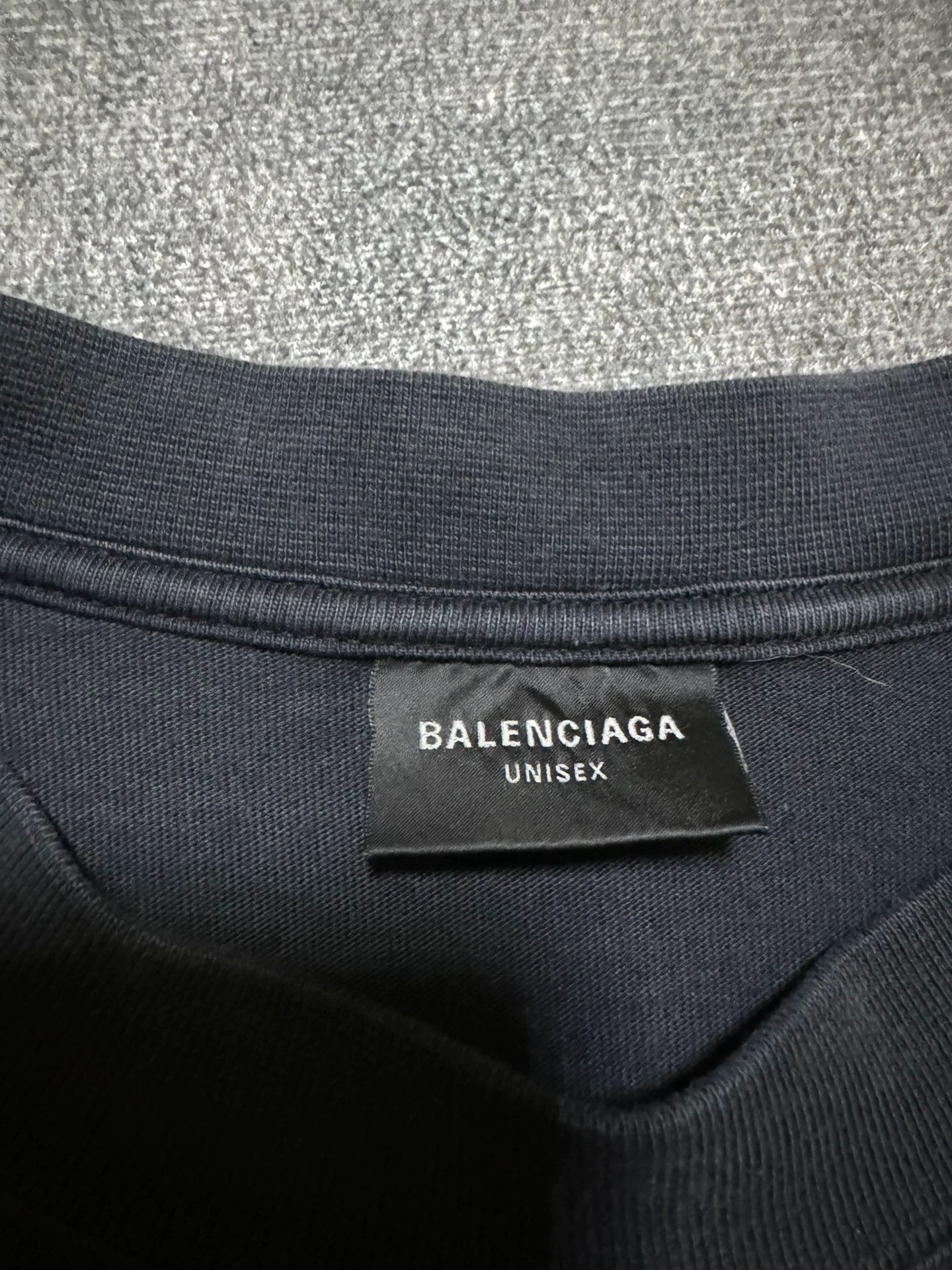 Balenciaga 24ss Totem Graffiti Washed and Used Short Sleeve T-shirt