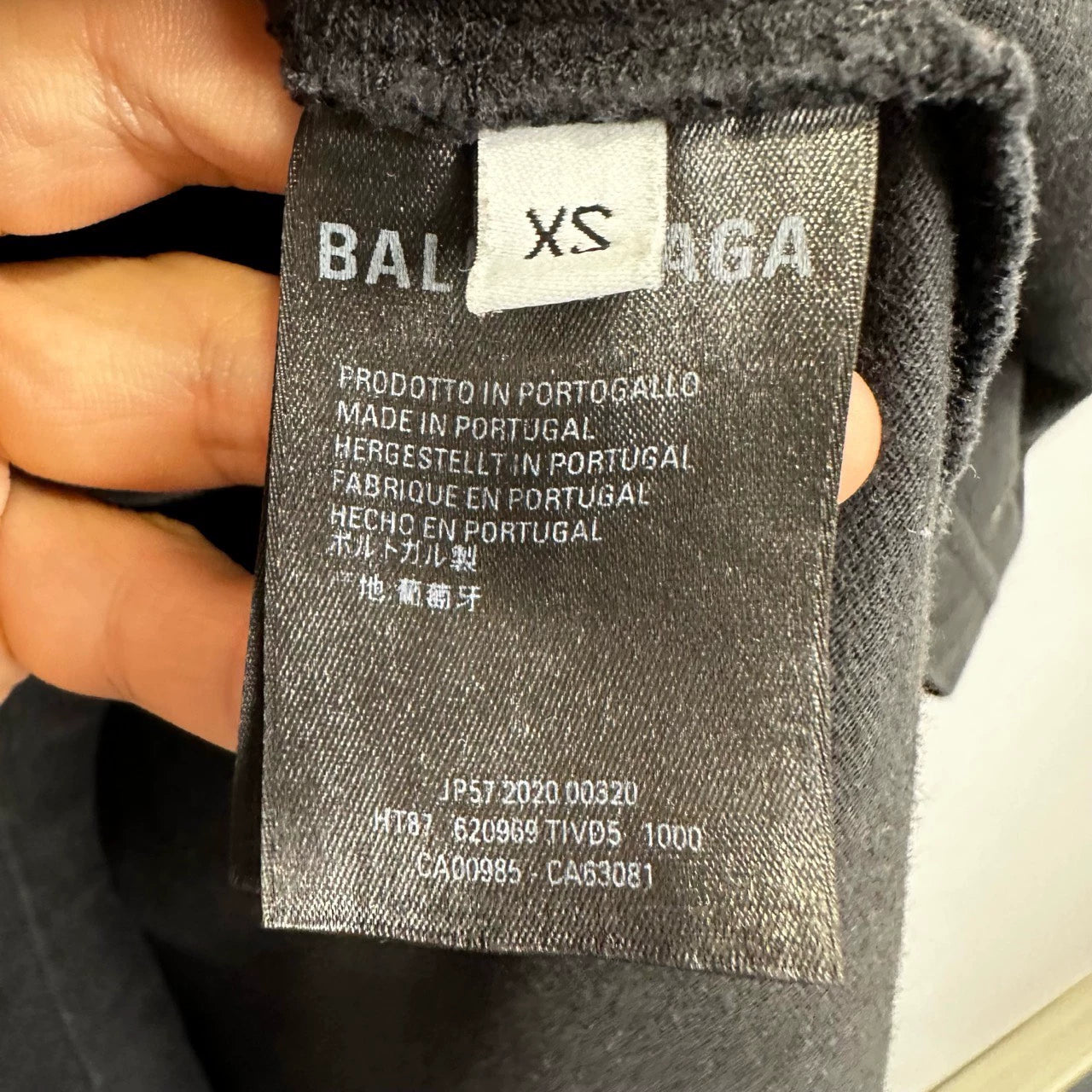 Balenciaga Black GW Short Sleeve