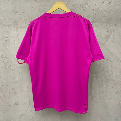 Balenciaga dragon fruit color slogan logo short sleeved T-shirt