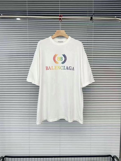 Balenciaga Rainbow Wheat Ear Short Sleeve