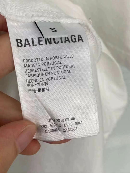 Balenciaga Rainbow Wheat Ear Short Sleeve