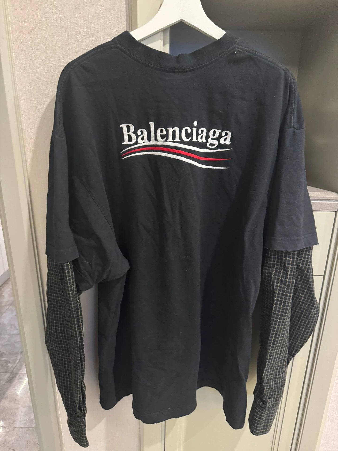 Balenciaga Fake Two Coke Embroidered Hoodies