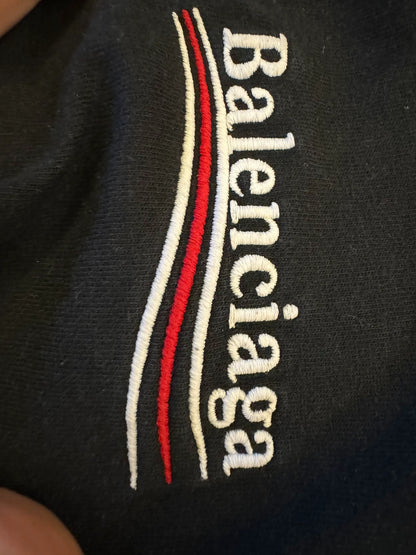 Balenciaga Fake Two Coke Embroidered Hoodies