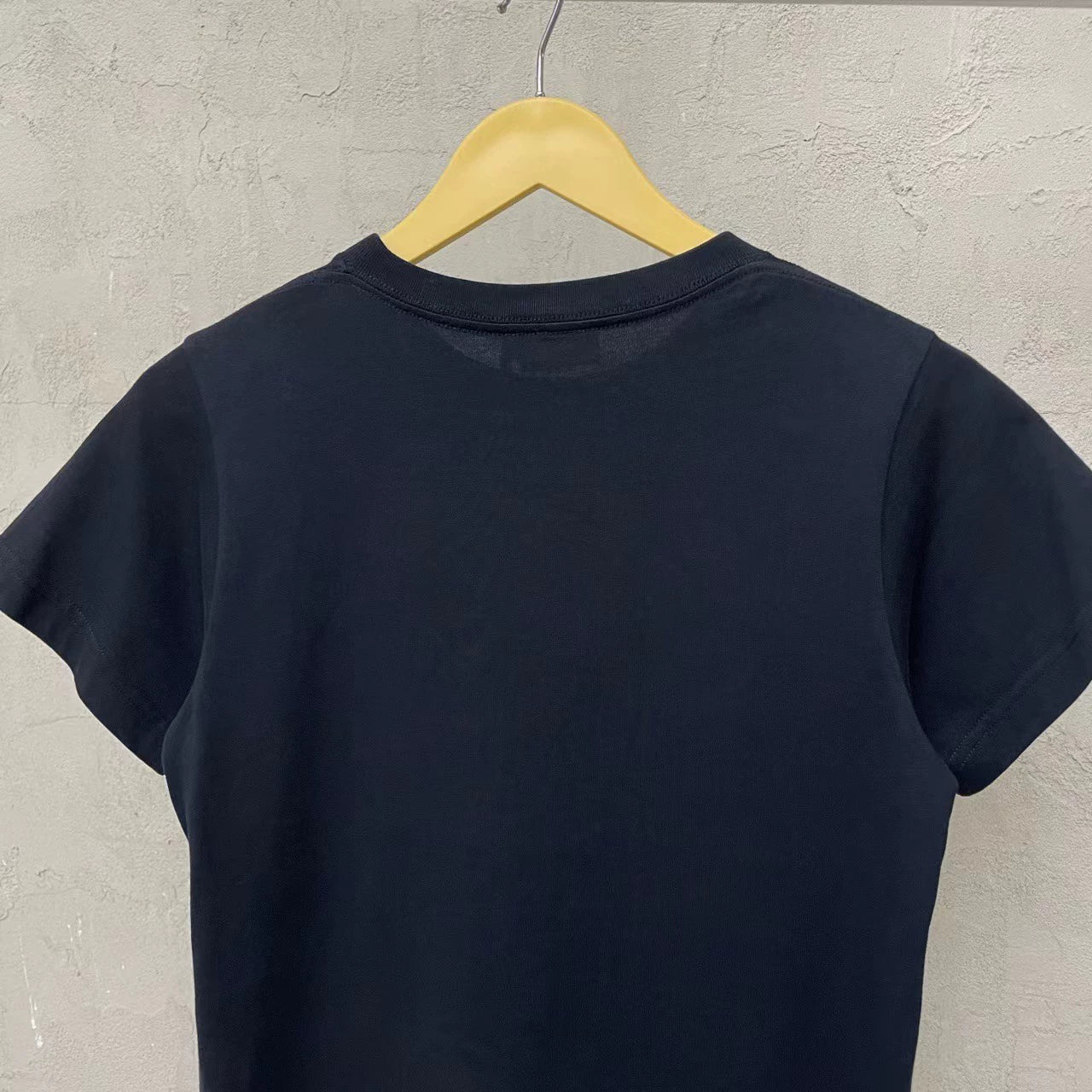 Balenciaga Black Double BLogo Short sleeved T-shirt