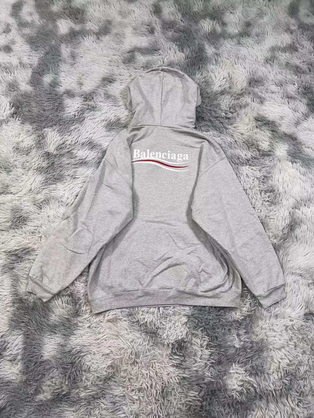 Balenciaga Embroidered Wave Hoodie