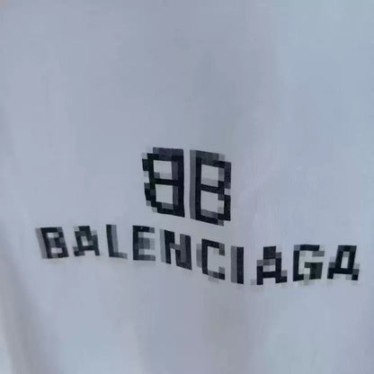 Balenciaga Mosaic Double B Short Sleeve