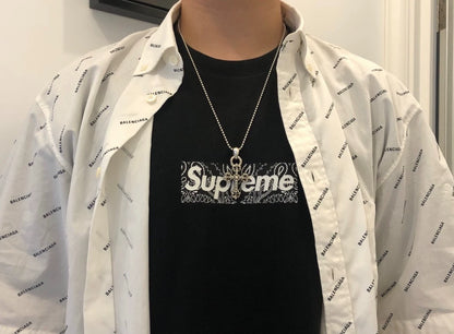 Balenciaga full letter logo shirt short sleeved