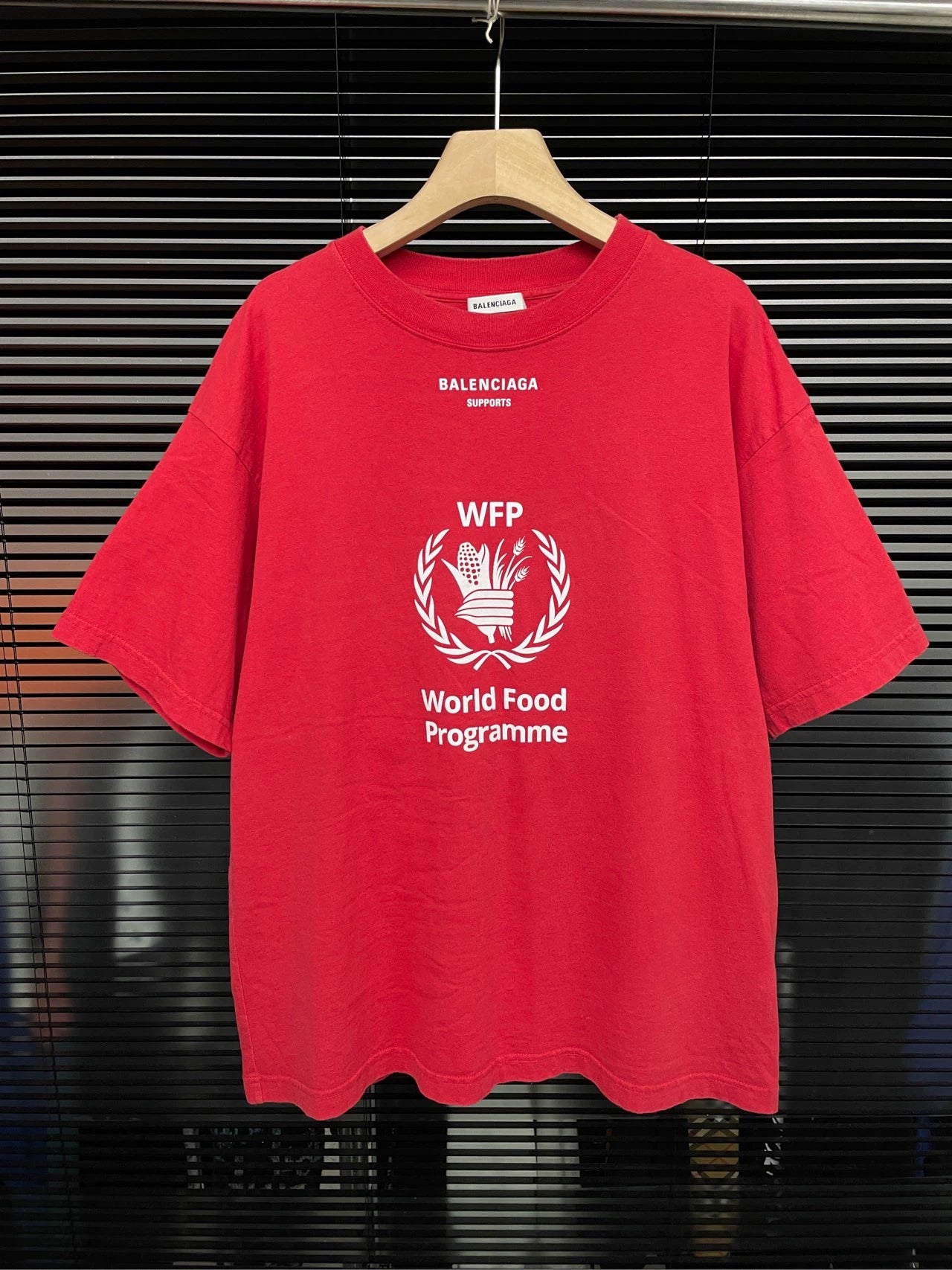 Balenciaga World Food First Generation Short Sleeve T-shirt