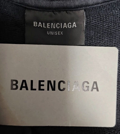 Balenciaga 23fw black and red sweatshirt - DMC