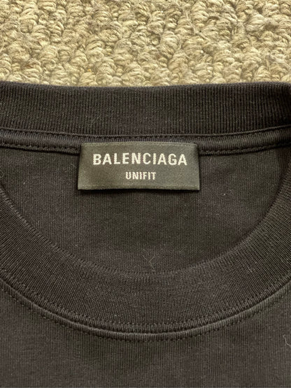 Balenciaga Black Ps5 Co branded Short Sleeve