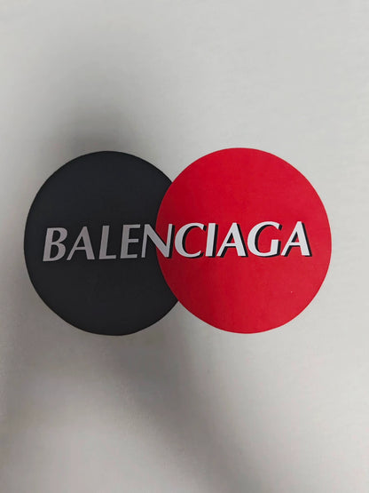 Balenciaga Mastercard logo short sleeved shirt