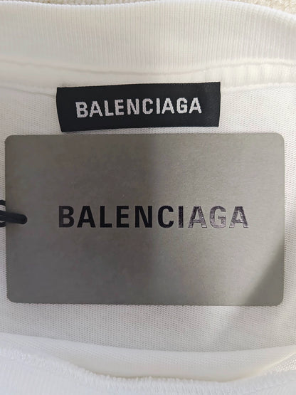 Balenciaga Mastercard logo short sleeved shirt