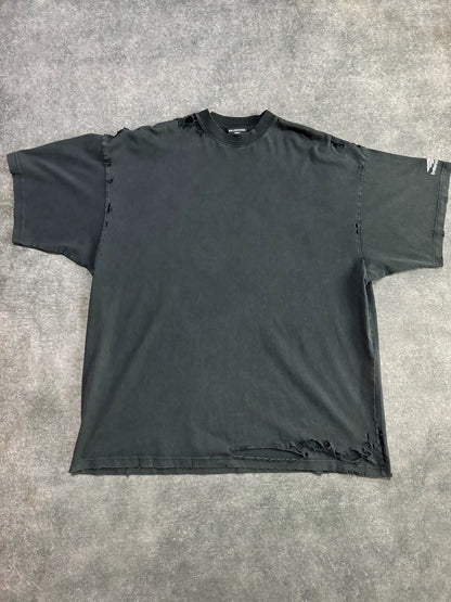 Balenciaga 3b Big Destruction Calendar Short Sleeve