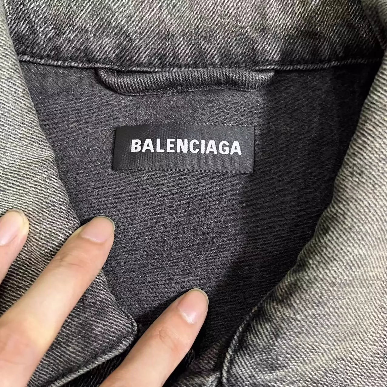 Balenciaga denim jacket