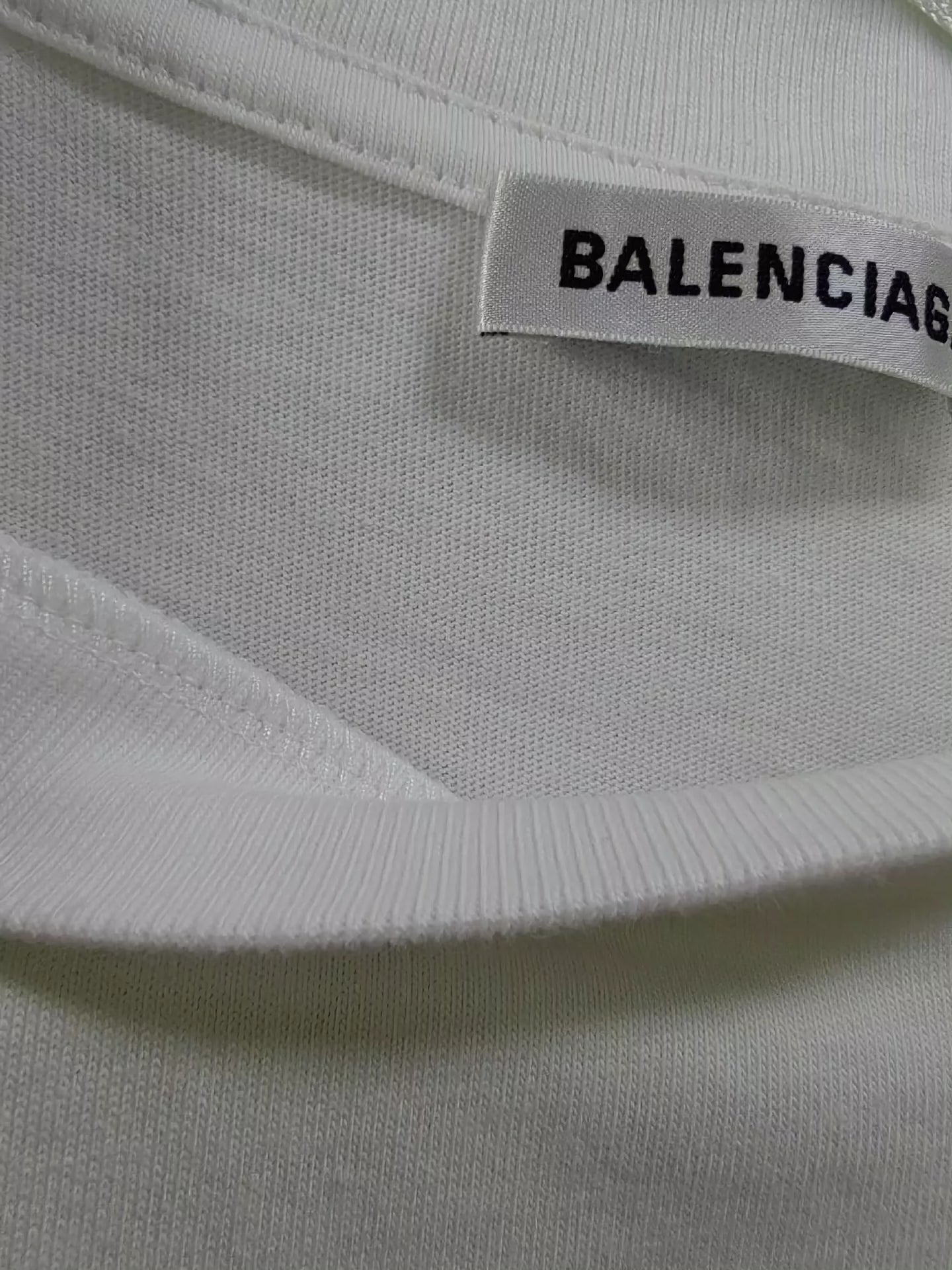 Balenciaga White Crown Logo short sleeve shirt