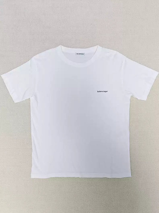 Balenciaga small logo email short sleeved T-shirt
