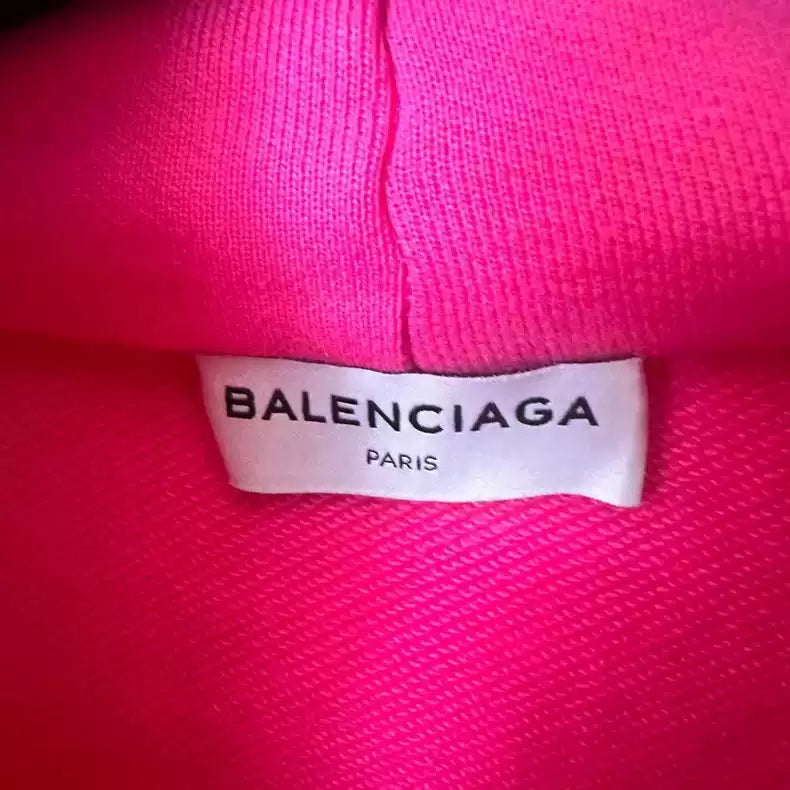 Balenciaga New York Limited Pink Statue of Liberty Hoodie